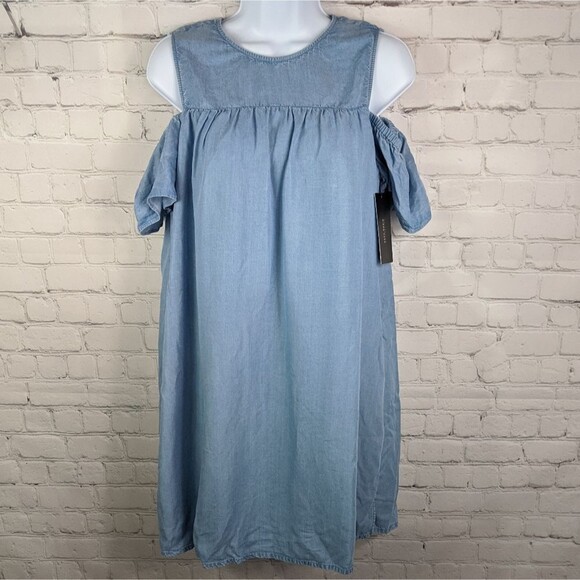 NWT Zara Cold Shoulder Jumper Dress - Picture 1 of 5